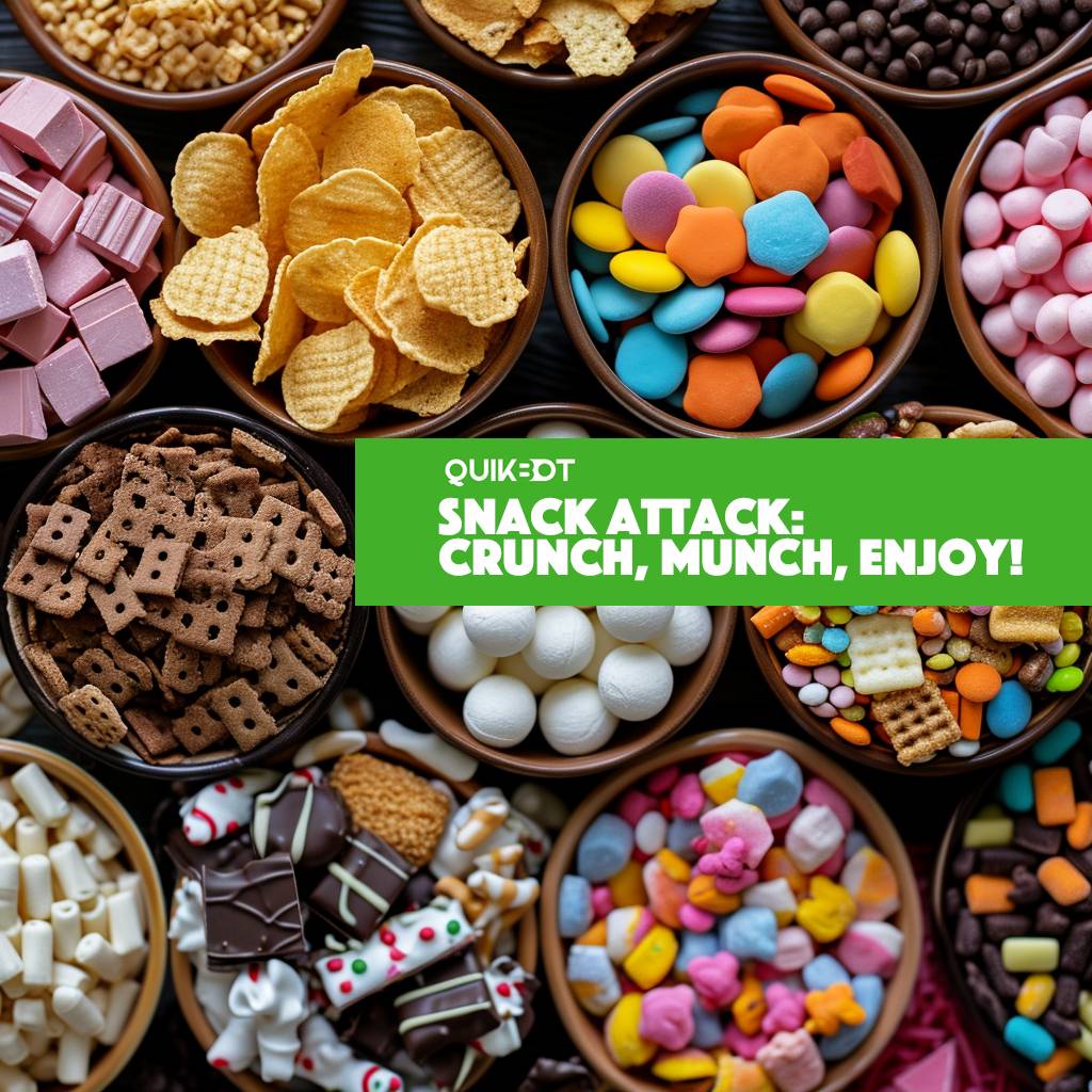 Snack Attack - Crunch, Munch, Enjoy!