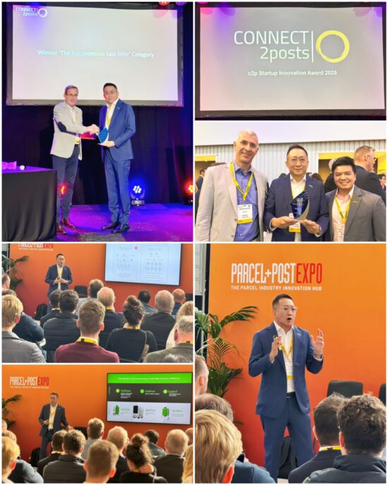 QuikBot Technologies Wins 2025 connect2posts and Postal Innovation Platform Startup Innovation Award for The Autonomous Last Mile at Parcel Plus Post Expo in Amsterdam